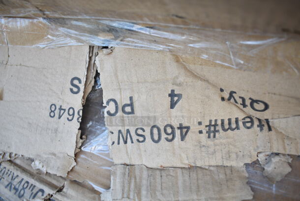 3 BRAND NEW SCRATCH AND DENT! Items; 2 Regency 460SW3648 Spec Line 36" x 48" NSF Stainless Steel Wire Shelf, Regency 460EG1842 18" x 42" NSF Green Epoxy Wire Shelf. 3 Times Your Bid! May Be Missing Pieces.  - Image 6 of 6