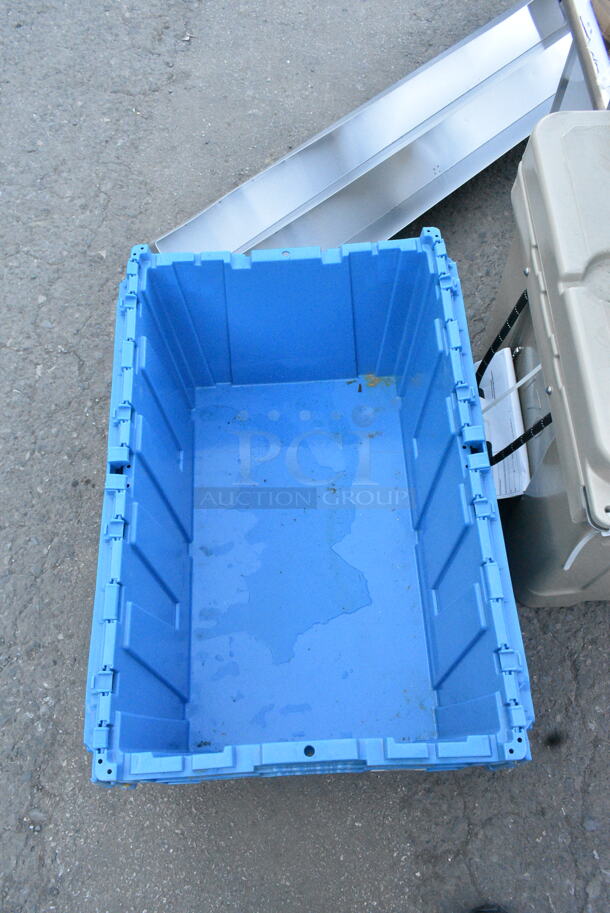 3 Blue Poly Bins. 3 Times Your Bid! - Image 5 of 5