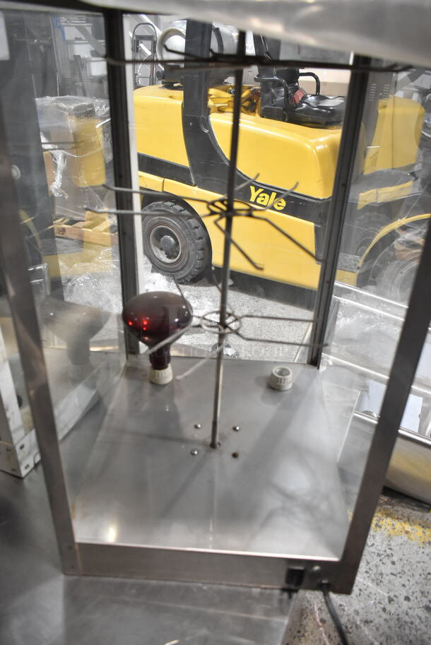 Metal Countertop Pretzel Display Merchandiser. Tested and Working! - Image 4 of 4