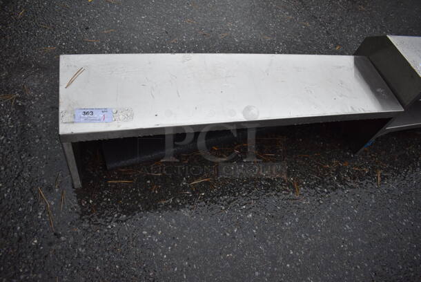 Stainless Steel Shelf. 48x12x12
