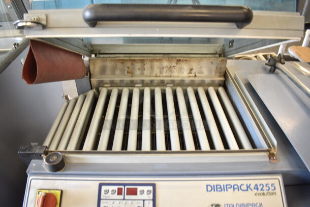 Italdibipack Dibipack 4255 EV Evolution Metal Commercial Floor Style Wrapping Station on Commercial Casters. 220 Volts.  - Image 3 of 9