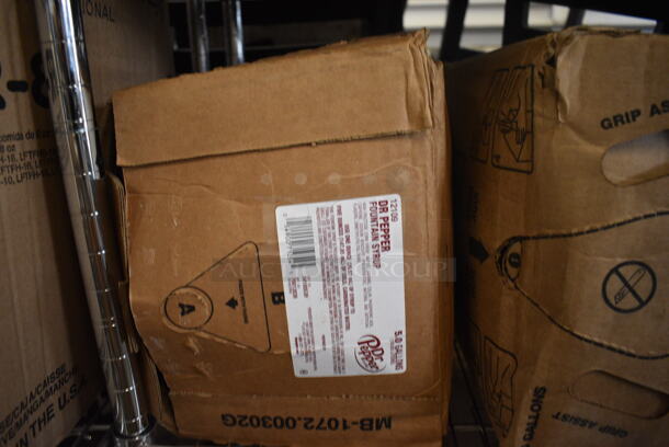 ALL ONE MONEY! Lot of 10 Boxes of Bag In Box BIB Concentrated Drink Flavors; 3 Coca Cola, 2 Diet Coke, Sprite, Minute Maid, Root Beer and 2 Dr Pepper - Image 7 of 7