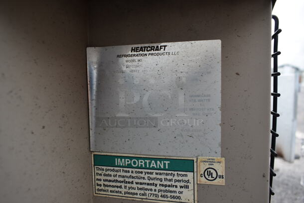 Kolpak 8'x10' Walk In Freezer Box w/ Floor, Heatcraft TLC090AE 115 Volt, 1 Phase Evaporator. Picture of the Unit Before Removal Is Included In the Listing. Information Provided By The Consignor But Not Verified By PCI Auctions. - Image 8 of 12