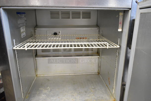 Beverage Air UCR27A Stainless Steel Commercial Single Door Undercounter Cooler on Commercial Casters. 115 Volts, 1 Phase. Tested and Powers On But Does Not Get Cold - Image 3 of 4