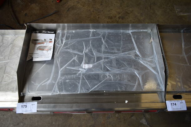 BRAND NEW SCRATCH AND DENT! 2023 Avantco 177EG24N Stainless Steel Commercial Countertop Electric Powered Flat Top Griddle. 208/240 Volts, 1 Phase. - Image 2 of 5