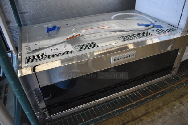 2021 KitchenAid KMLS311HSS09 Stainless Steel Microwave Oven. 30x18x10 - Image 6 of 10