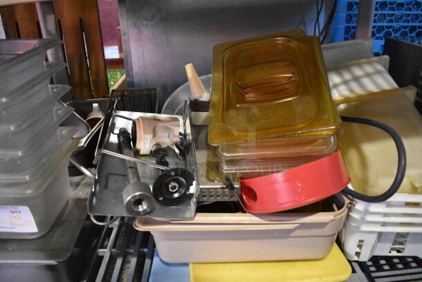 ALL ONE MONEY! Lot of Various Items Including Poly Drop In Bins and Cutting Boards! - Image 3 of 4