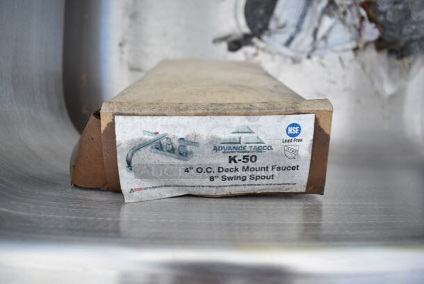 BRAND NEW SCRATCH AND DENT! Stainless Steel Single Bay Drop In Sink.  - Image 5 of 6