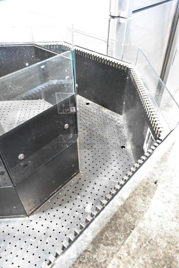 Borgen Systems RR80 Metal Open Island Grab N Go Merchandiser. 115 Volts, 1 Phase. Tested and Powers On But Does Not Get Cold - Image 4 of 6