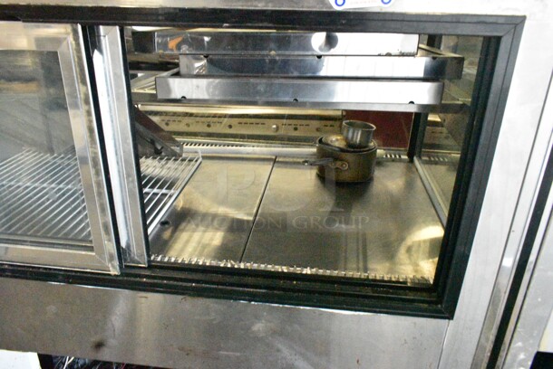 2016 Leader CBK57 S/C Stainless Steel Commercial Floor Style Deli Display Case Merchandiser. 115 Volts, 1 Phase. Tested and Does Not Power On, Appears to be Missing Power Supply - Image 2 of 7