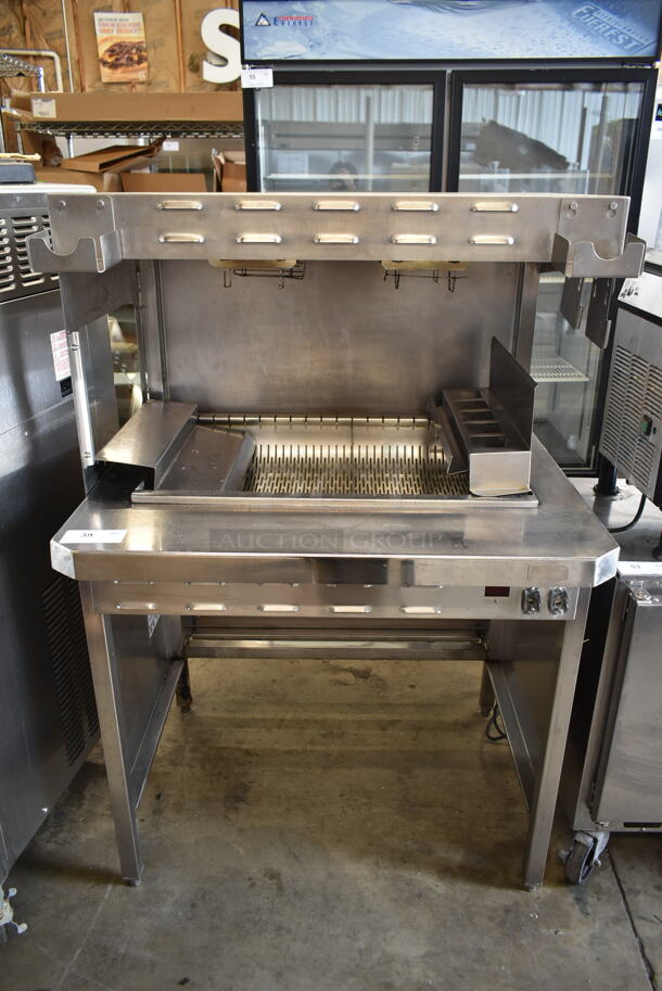 QualServ Stainless Steel Commercial Dumping Warming Station. Tested and Working! - Image 1 of 9