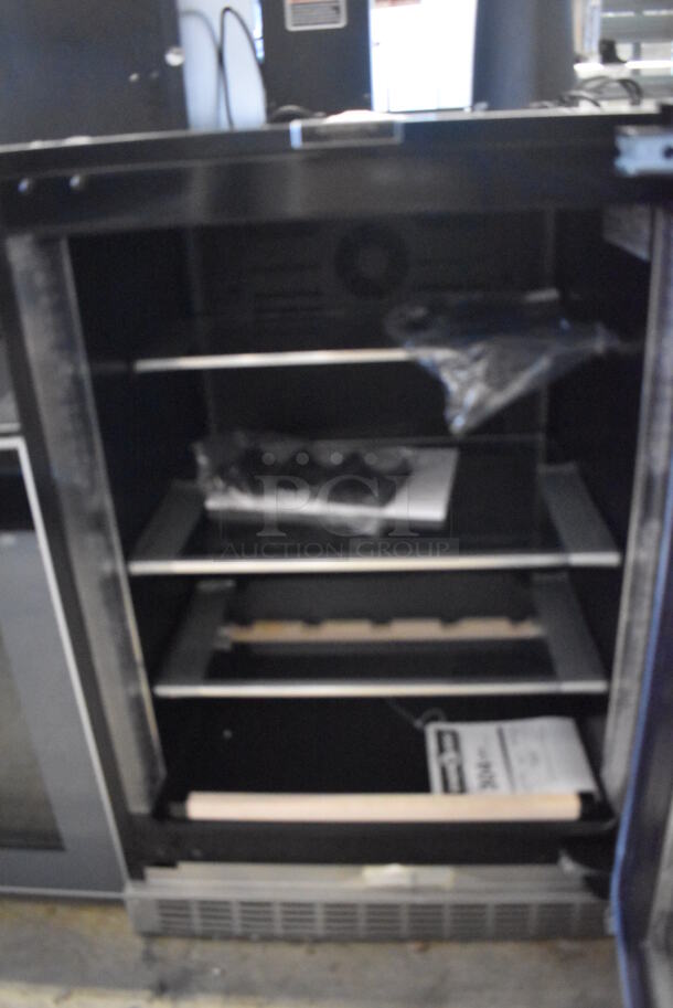 BRAND NEW SCRATCH AND DENT! Silhouette Metal Commercial Undercounter Cooler Merchandiser. 115 Volts, 1 Phase. 24x24x34. Tested and Working! - Image 4 of 6