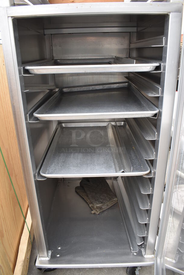 Lockwood Metal Commercial Enclosed Pan Transport Rack on Commercial Casters. 22x30x71 - Image 5 of 5