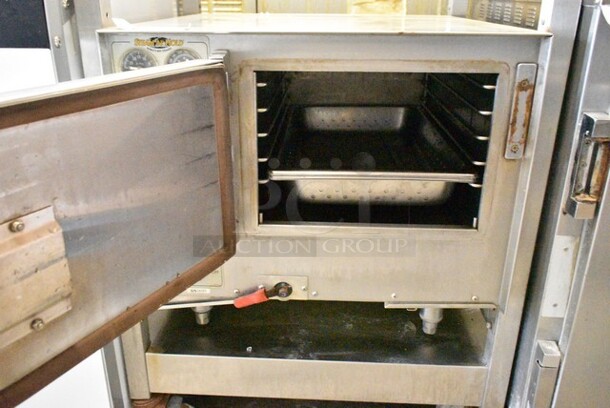 AccuTemp S32083D1205135 Stainless Steel Commercial Electric Powered Steam Cabinet on Stand w/ Commercial Casters. 208 Volts, 3 Phase. - Image 3 of 6