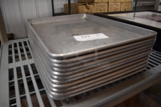11 Metal Half Size Baking Pans. 13x18x1. 11 Times Your Bid! - Image 2 of 5