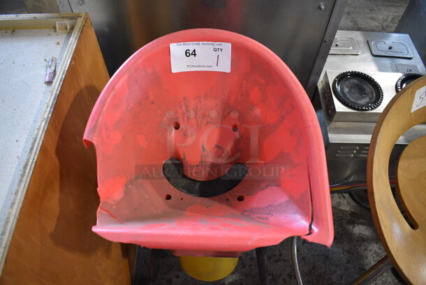 Chicago Red Poly Chipper Shredder. 115 Volts, 1 Phase. 19x30x38 - Image 3 of 5