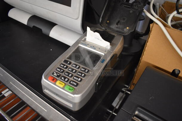 Par 15" POS Monitor, Epson Model M244A Receipt Printer, FirstData FD130 Credit Card Reader, Metal Cash Drawer and Wires - Image 3 of 7