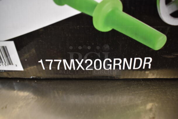BRAND NEW WITH BOX! Avantco 177MX20GRNDR Commercial Stainless Steel Meat Grinder Attachment For Mixers And Equipment With #12 Hub. - Image 4 of 4