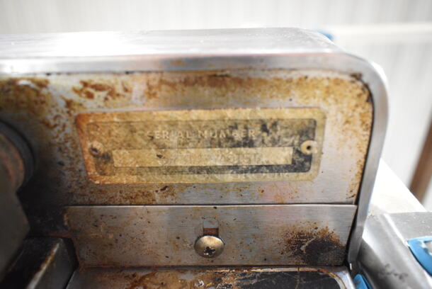 2 Blodgett Stainless Steel Commercial Gas Powered Full Size Convection Oven w/ View Through Doors, Metal Oven Racks and Thermostatic Controls on Commercial Casters. 2 Times Your Bid! - Image 4 of 5