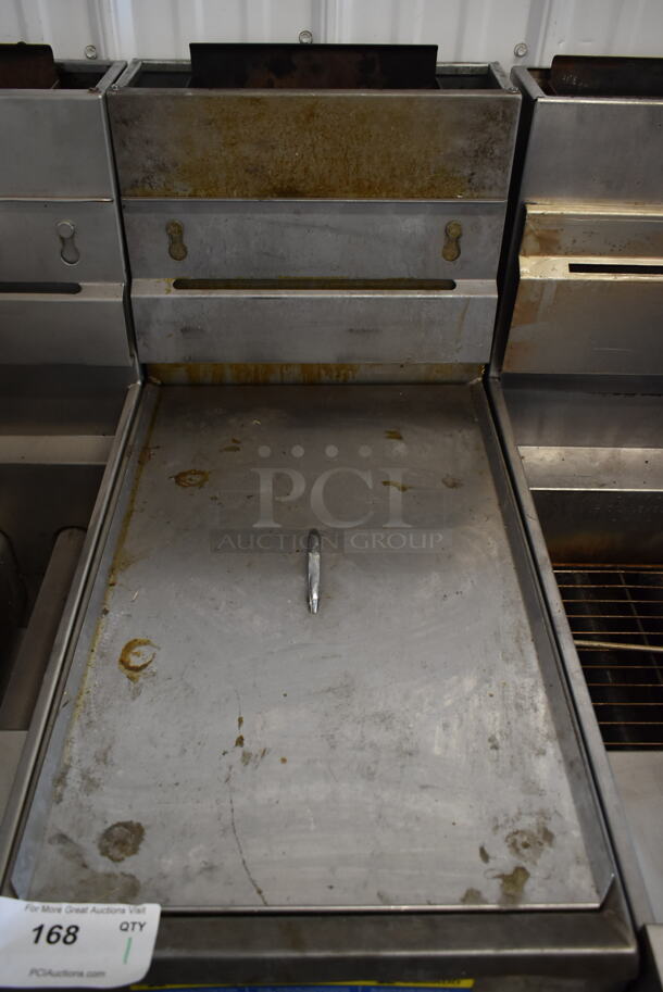 2019 Pitco Frialator 35C+S Stainless Steel Commercial Floor Style Propane Gas Powered Deep Fat Fryer on Commercial Casters. 90,000 BTU. - Image 2 of 6