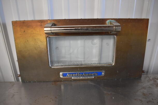 Auntie Anne's Stainless Steel Pizza Oven Door. 23x4x11 - Image 2 of 5
