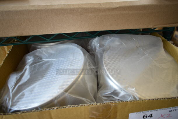2 Boxes of 12 BRAND NEW SCRATCH AND DENT! Winco CPSF-8 8" x 3" Light Tin Springform Cake Pan. 2 Times Your Bid! - Image 3 of 5
