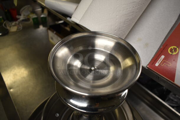 Metal Countertop Chocolate Fountain. (dish room) - Image 5 of 5