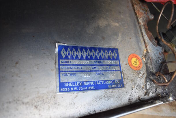 Shelleymatic N860SSP Stainless Steel Commercial Drop In Unheated Dish Dispenser on Commercial Casters. 115 Volts, 1 Phase. 44x30x36.5 - Image 8 of 8