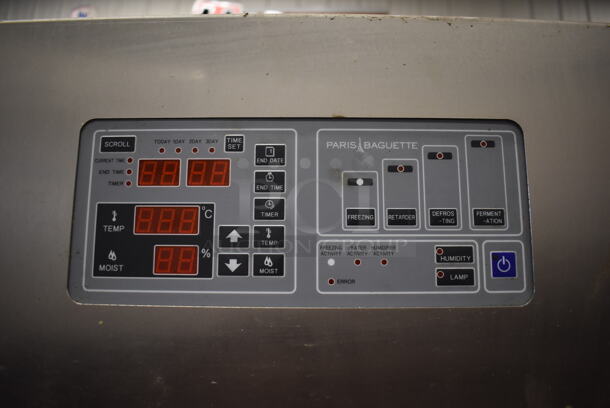 Paris Croissant SD-1 Stainless Steel Commercial 2 Half Size Door Reach In Dough Conditioner. 220 Volts. 31x45x76 - Image 3 of 7