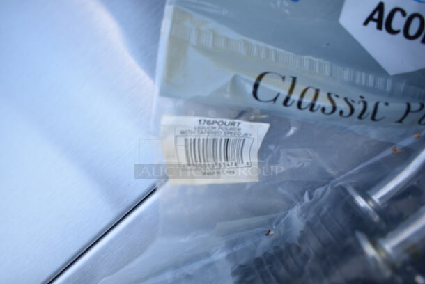 2 BRAND NEW SCRATCH AND DENT! Steelton 712B5542D Stainless Steel Double Tier Speed Rail - 42". 2 Times Your Bid!  - Image 5 of 7