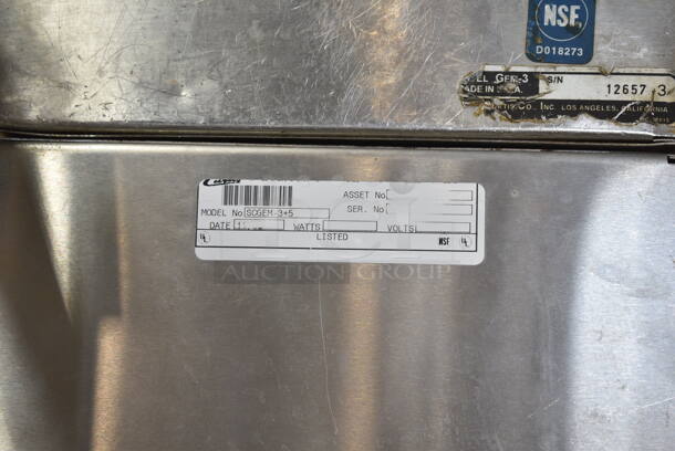Curtis SCGEM-3+5 Stainless Steel Commercial Coffee Server Base w/ Satellite Server. - Image 4 of 4