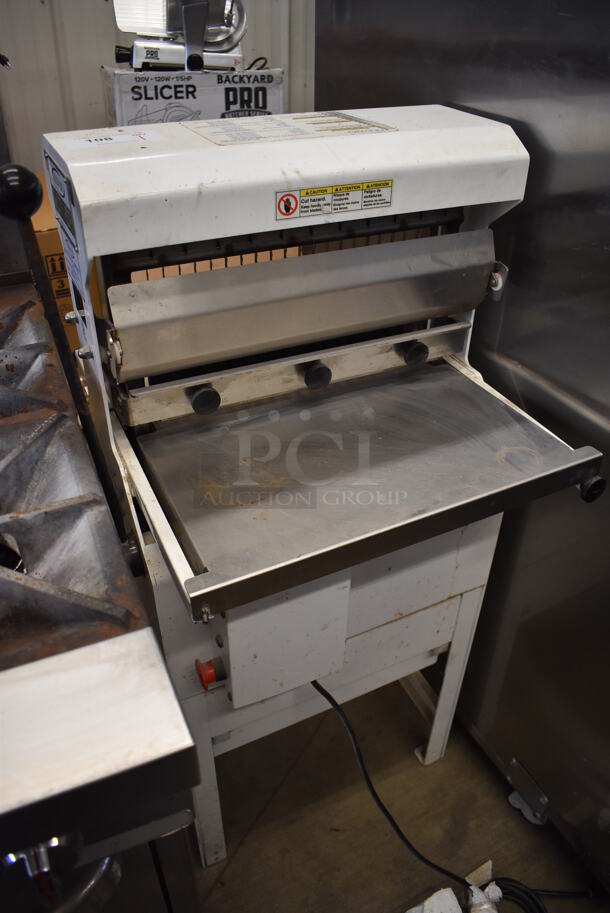Oliver 777-NT Metal Commercial Floor Style Bread Loaf Slicer. 115 Volts, 1 Phase. 25x24x47. Tested and Working! - Image 2 of 6