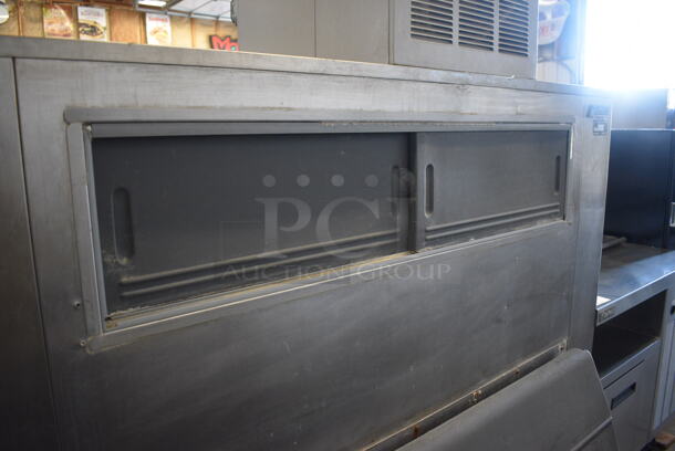 Scotsman Model FME1200AE-3A Stainless Steel Commercial Ice Machine Head on Follett Stainless Steel Commercial Ice Bin. 208/230 Volts, 3 Phase. 60x40x87 - Image 3 of 9