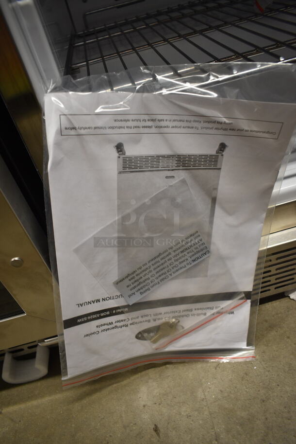 BRAND NEW SCRATCH AND DENT! Whynter BOR-53024-SSW 24" Built-in Outdoor 5.3 cu.ft. Beverage Refrigerator Cooler. 115 Volts 1 Phase. Tested and Working! - Image 6 of 8