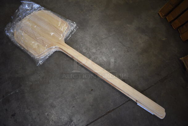 BRAND NEW! Wooden Pizza Peel. 12x42x1 - Image 1 of 3
