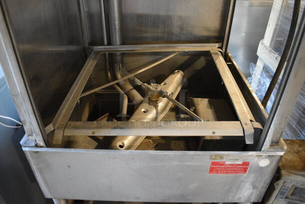 Hobart Model AM-14C Stainless Steel Commercial Pass Through Dishwasher. 400-460 Volts, 3 Phase. 40x28x67 - Image 3 of 7