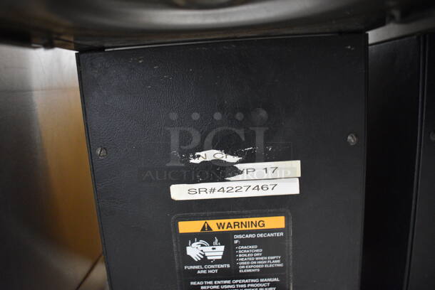 Bunn Model VP17-1 Metal Commercial Countertop Single Burner Coffee Machine. 120 Volts, 1 Phase. 8x18x18 - Image 4 of 5