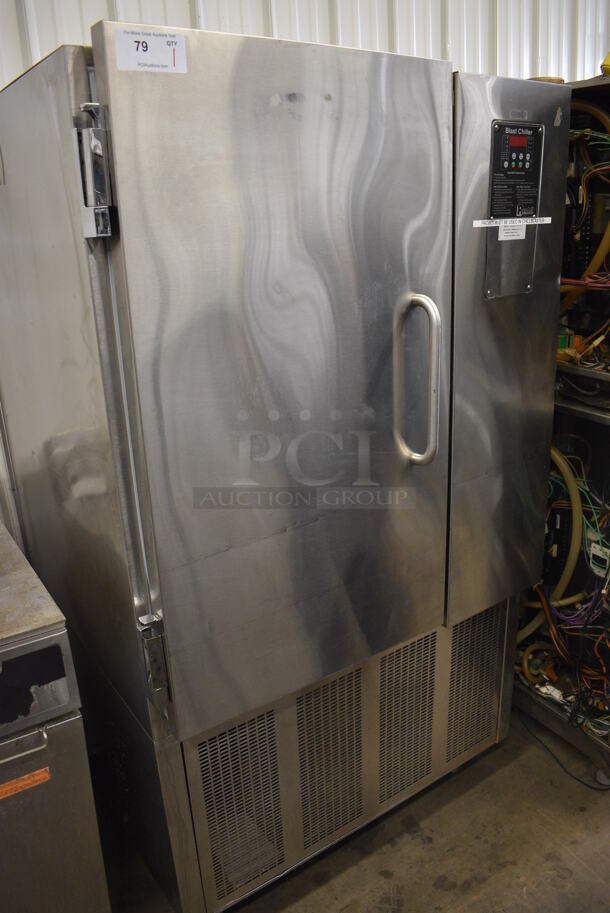 2012 Randell Model BC-18 Stainless Steel Commercial Floor Style Blast Chiller w/ 4 Probes. 115/230 Volts, 1 Phase. 40x38x72
