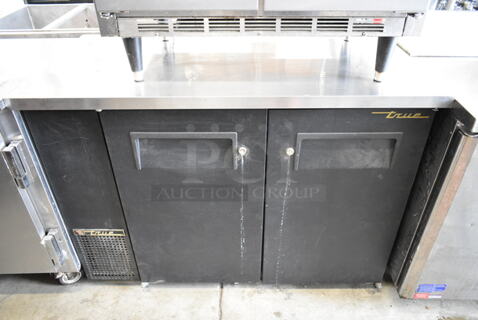 True TBB-24-48 Metal Commercial 2 Door Undercounter Cooler. 115 Volts, 1 Phase. Tested and Working!