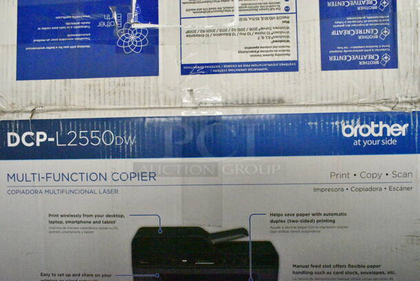 2 Various Items IN ORIGINAL BOX Including Sharp XE-A407 Cash Register and Brother DCP-L2550 Printer. 2 Times Your Bid!  - Image 4 of 7