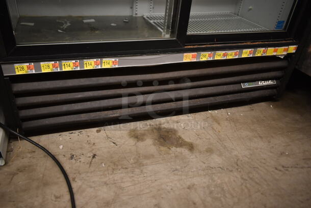 2019 True GDM-41SL-48-HC-LD Metal Commercial 2 Door Reach In Cooler Merchandiser w/ Poly Coated Racks. 115 Volts, 1 Phase. Tested and Working! - Image 4 of 7