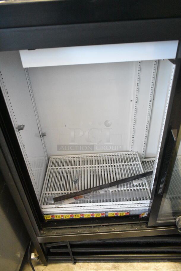 2017 True GDM-41SL-48-HC-LD Metal Commercial 2 Door Reach In Cooler Merchandiser. 115 Volts, 1 Phase. Tested and Working! - Image 3 of 7