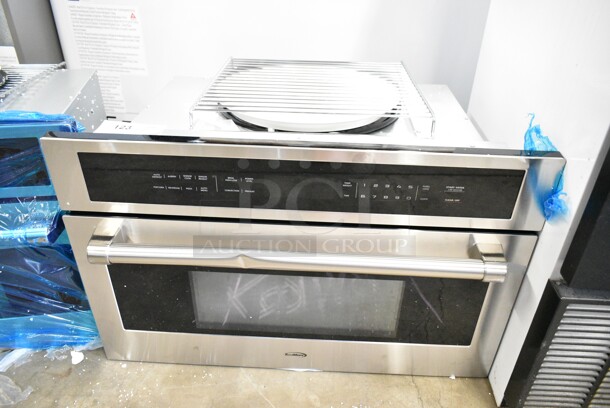 BRAND NEW SCRATCH AND DENT! KoolMore KM-CWO30-SS 30 in. Built-in Microwave with Convection Oven and Air Fryer. 120 Volts, 1 Phase.  - Image 2 of 12