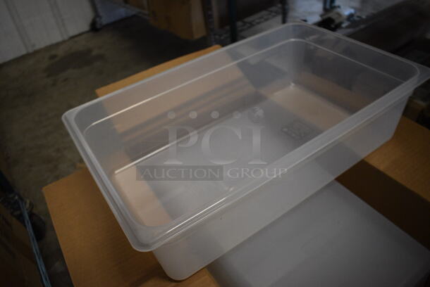 ALL ONE MONEY! Lot of 6 Cambro Poly Full Size Drop In Bins! 1/1x6 - Image 2 of 4