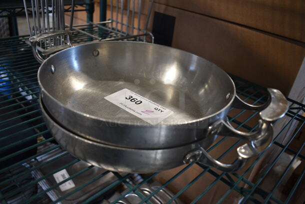 2 Metal Pots. 15x10.5x3. 2 Times Your Bid! - Image 2 of 3