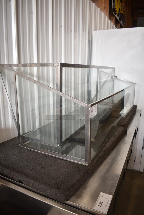 2 Sneeze Guards. 60x19x18.5, 54x18.5x13. 2 Times Your Bid! - Image 3 of 4