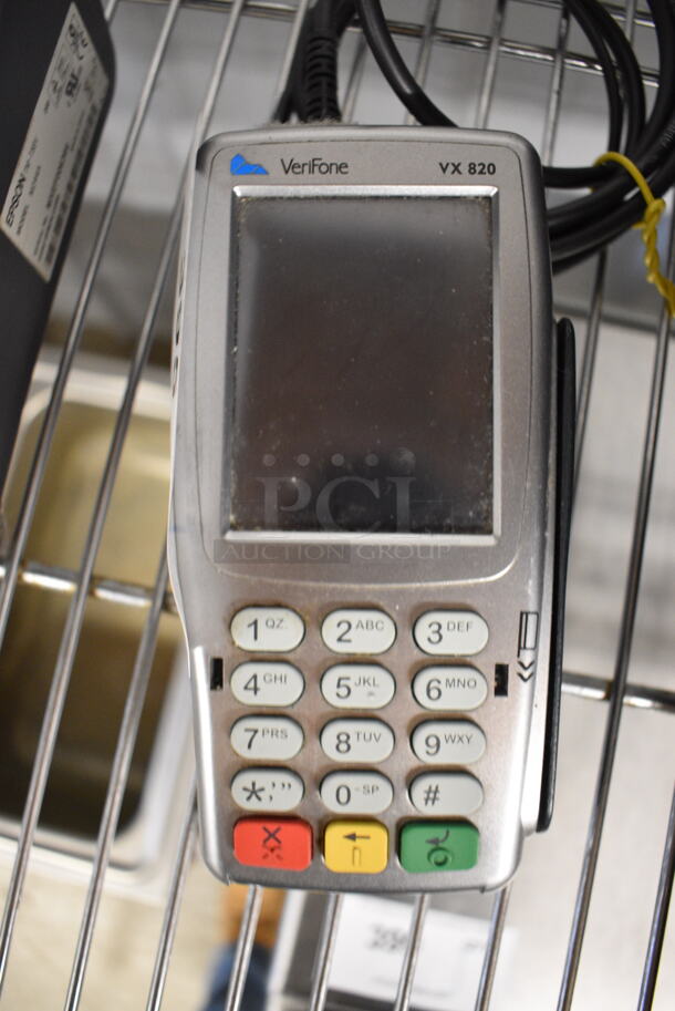 VeriFone Model VX820 Credit Card Reader. 3.5x1.5x7 - Image 3 of 3