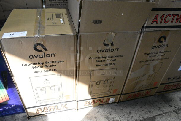 3 IN ORIGINAL BOX! Avalon B8BLK/A8CTBOTTLELESSBLK Countertop Bottleless Water Cooler. 115 Volts, 1 Phase. 3 Times Your Bid!  - Image 2 of 4