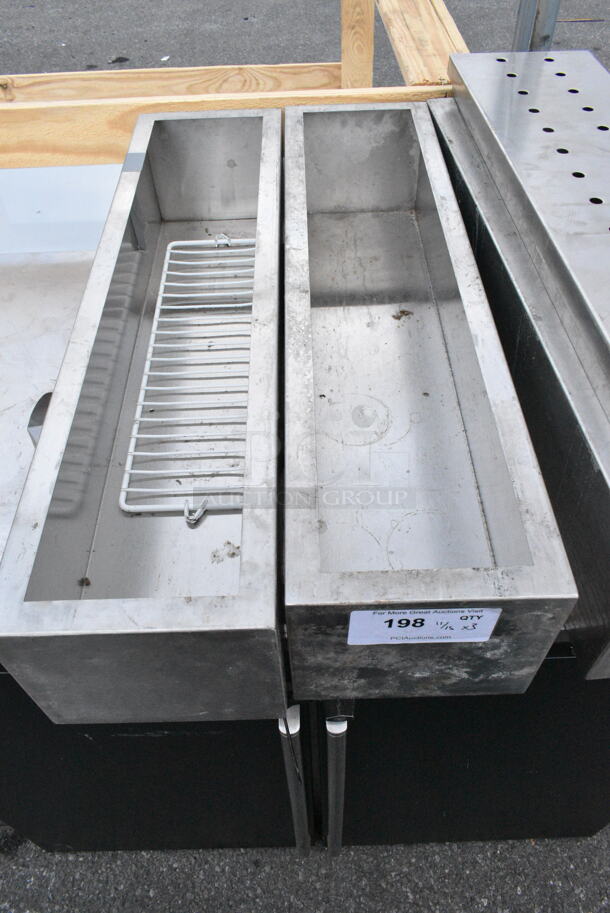 3 Metal Bins. 3 Times Your Bid! - Image 2 of 3