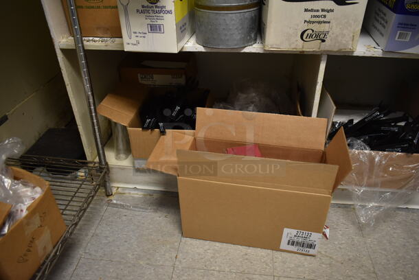 ALL ONE MONEY! Lot of 4 Tiers of Various Items Including Paper Products. (dish room) - Image 6 of 11